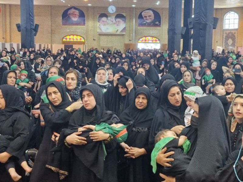برگزاری مراسم شیرخوارگان حسینی در ایلام برگزاری مراسم شیرخوارگان حسینی در ایلام