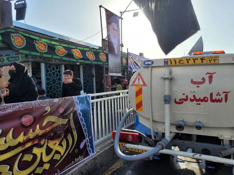 تمهیدات شهرداری مهران برای برگزاری عاشورای حسینی
