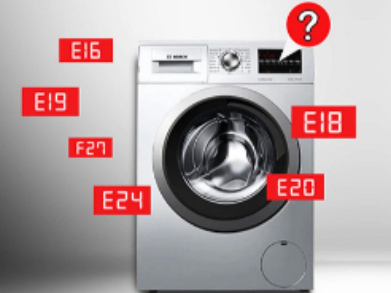 نحوهٔ برطرفکردن ارور در لباسشویی بوش نحوهٔ برطرفکردن ارور در لباسشویی بوش