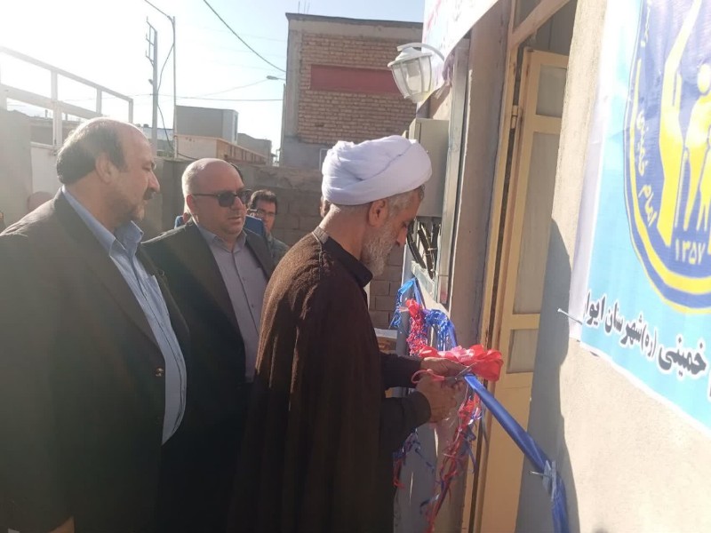 پروژههای عمرانی ایوان کلنگزنی شد پروژههای عمرانی ایوان کلنگزنی شد