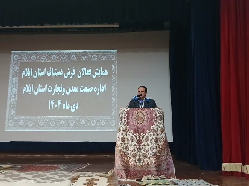 توسعه بازار صادراتی فرش ایلام از اولویت‌هاست