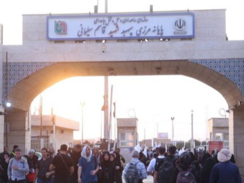 تردد ۳۳ هزار و ۱۱۵ زائر از مرز مهران تردد ۳۳ هزار و ۱۱۵ زائر از مرز مهران