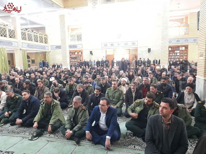 برگزاری گرامیداشت هفتمین روز شهادت مدافع امنیت در ایلام برگزاری گرامیداشت هفتمین روز شهادت مدافع امنیت در ایلام
