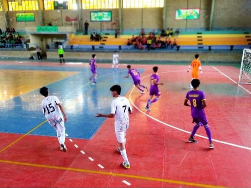 برگزاری مسابقات فوتسال در بخش زرین‌آباد دهلران