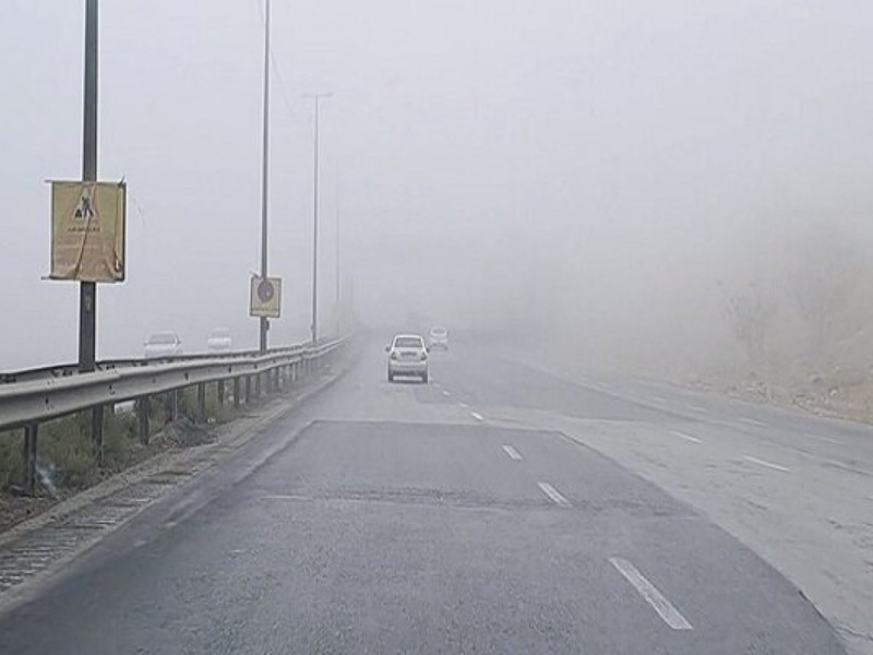 مه شدید در مسیر شهرستان سیروان