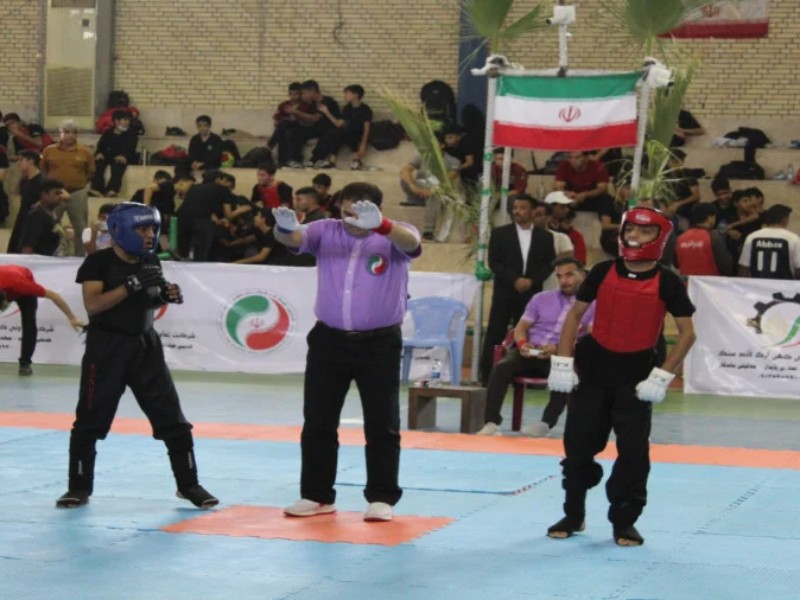 برگزاری مسابقات کونگ‌فو در شهرستان دره‌شهر