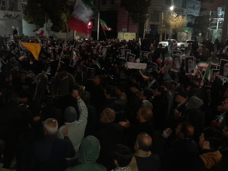 نوای حیدرحیدر منتقمان خون امام امت در ایلام