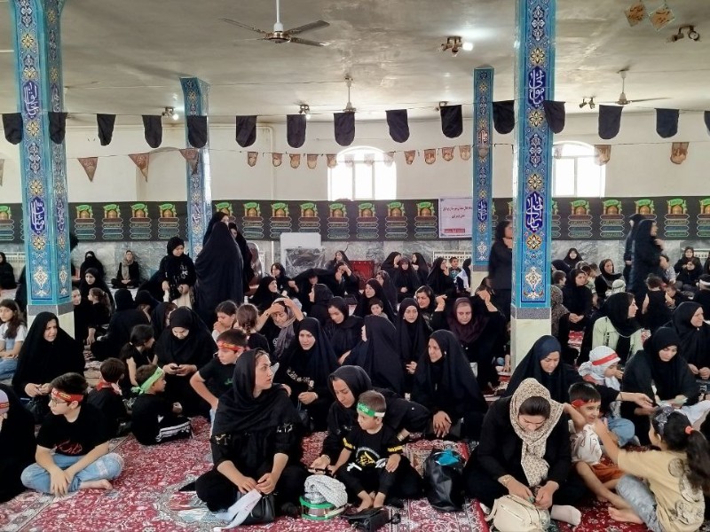برگزاری آیین شیرخوارگان حسینی در چرداول