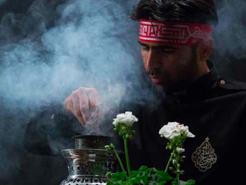 ایستگاه صلواتی مردمی در روستای بیشه‌دراز