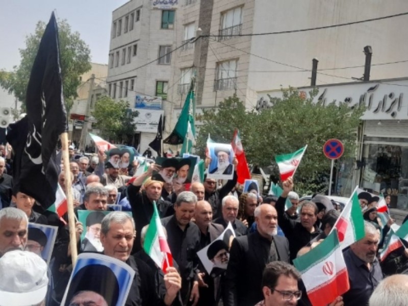 برگزاری راهپیمایی «جمعه خشم و نصر» در ایلام برگزاری راهپیمایی «جمعه خشم و نصر» در ایلام