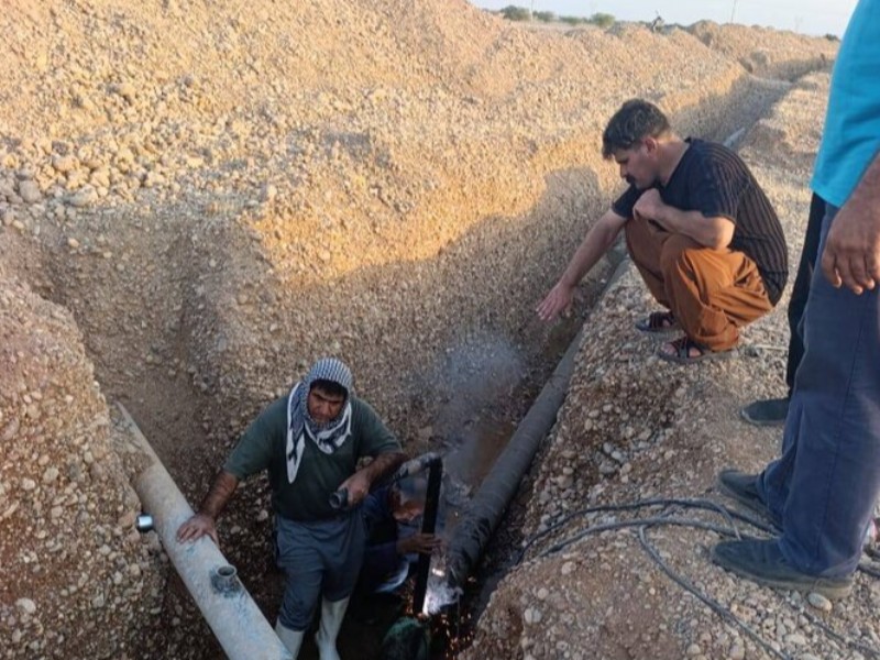 آب پایدار و سالم به 3 روستای دهلران رسید