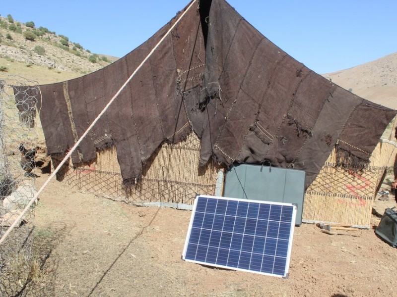 ۴۲۰ پنل خورشیدی در ایلام توزیع شد