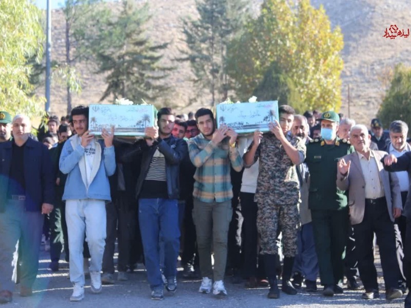 استقبال از پیکر شهدا در ملکشاهی استقبال از پیکر شهدا در ملکشاهی