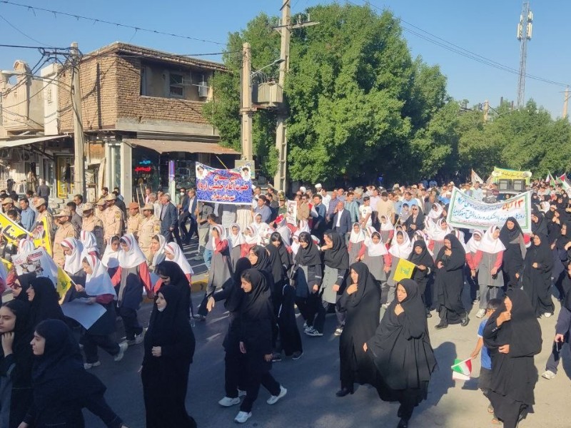 طنین یکپارچه استکبارستیزی در ایلام طنین یکپارچه استکبارستیزی در ایلام