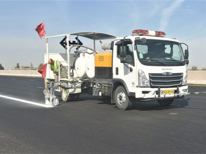 خط‌کشی ۳۷۵۰ کیلومتر از جاده‌های ایلام