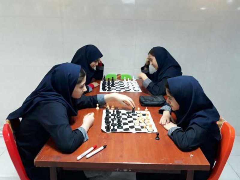 برگزاری مسابقات شطرنج دانش‌آموزی دختران ایلام