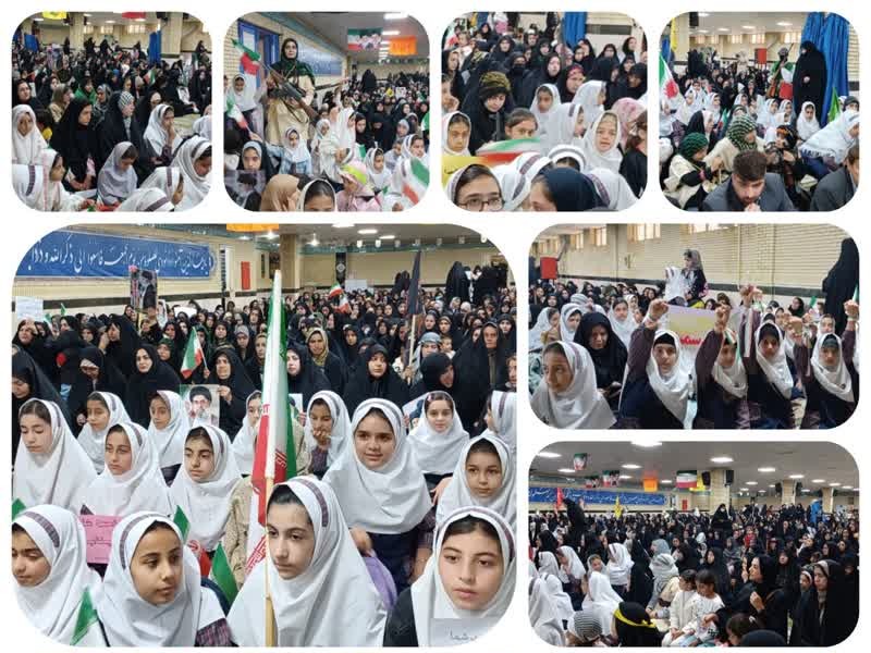 اجتماع «دختران جان‌فدای ایران» در ملکشاهی