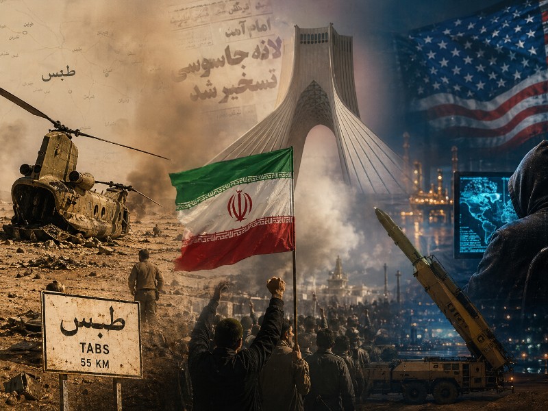 طبس تا امروز؛ روایت تداوم یک تقابل تاریخی طبس تا امروز؛ روایت تداوم یک تقابل تاریخی