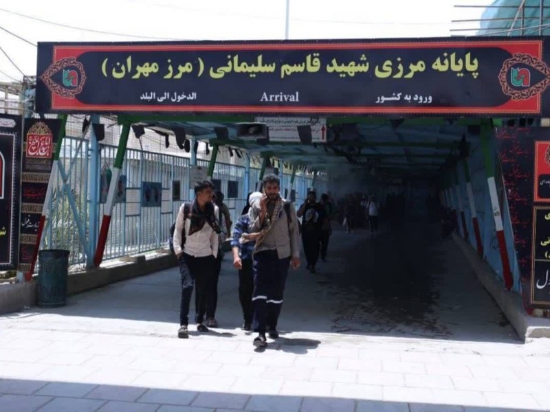 تردد ۳۲۴ هزار مسافر از مرز مهران تردد ۳۲۴ هزار مسافر از مرز مهران