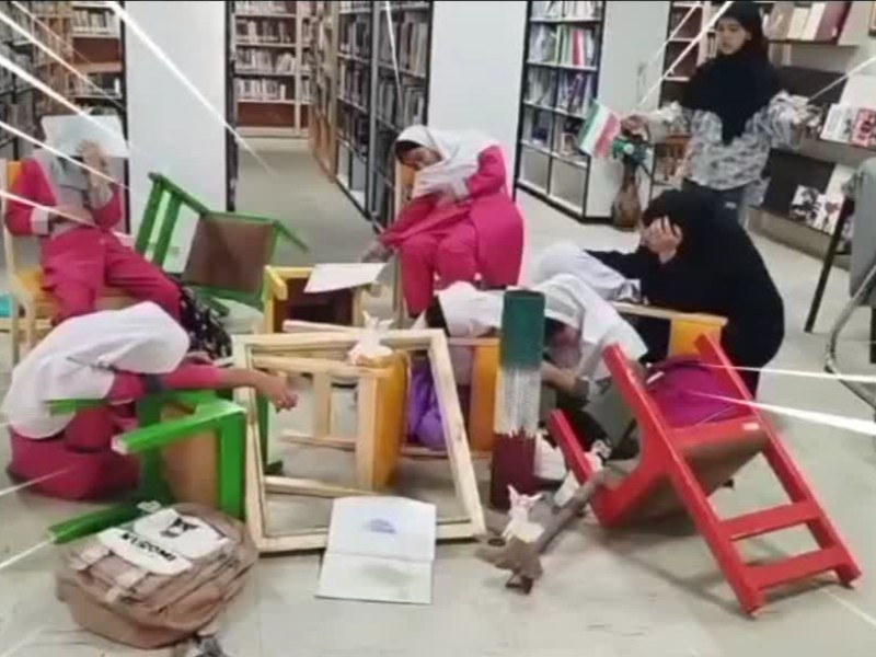 بازآفرینی صحنه‌های تلخ مدرسه میناب در مهران