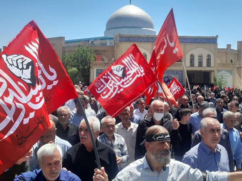 فریاد خونخواهی رهبر شهید در ایلام