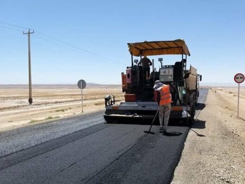 آغاز روکش آسفالت محور مهران–دهلران آغاز روکش آسفالت محور مهران–دهلران
