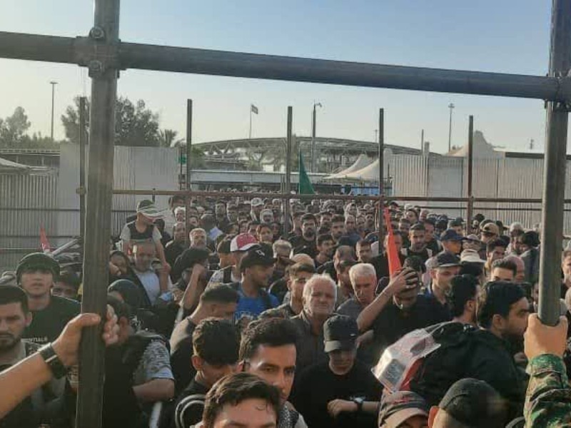 مرز مهران میزبان موج جدید زائران اربعین مرز مهران میزبان موج جدید زائران اربعین