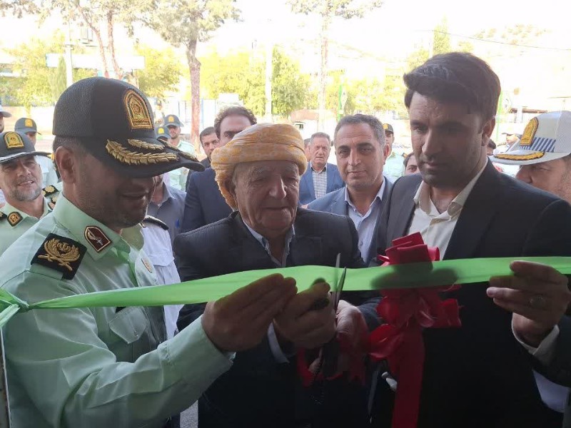 ساختمان پلیس راه ملکشاهی افتتاح شد