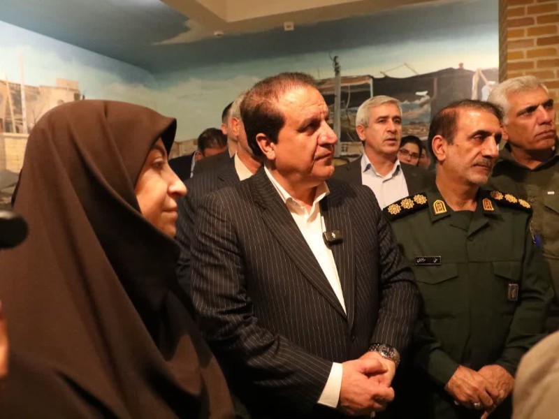 بازدید معاون رئیسجمهور از باغموزه دفاع مقدس ایلام بازدید معاون رئیسجمهور از باغموزه دفاع مقدس ایلام
