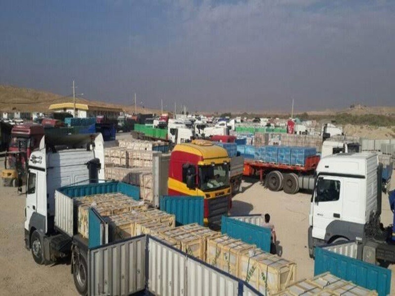 فعالیت مرز تجاری مهران پس از بستهشدن مرز چذابه فعالیت مرز تجاری مهران پس از بستهشدن مرز چذابه